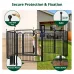 PawGiant Dog Playpen Designed for Indoor Use, Dog Pen with Rubber Pads for Small Medium Dogs Puppy Inside