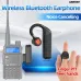 ABBREE BT-E2 Walkie Talkie Wireless Headset Headphone 2.4G Noise Reduction Handsfree Earpiece Replacement for UV-5R UV-32 Walkie Talkie