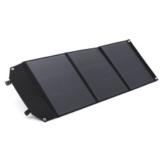 105W 20V Solar Panel Portable Foldable Waterproof PET Solar Charger DC & USB Output QC 3.0 Fast Charging For Camping RV Yacht Car Truck
