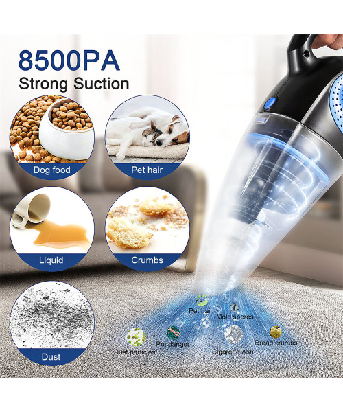 Powerful Wet and Dry Handheld Vacuum Cleaner for Cleaning Appliance Enthusiasts
