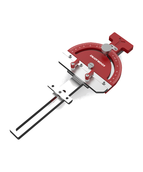 ENJOYWOOD Adjustable Multi-angle Track Saw Guide Square Right Angle Guide Angle Stop for Makita Festool DeWalt Guide Rail