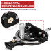 HONGDUI HD-TB01 Precision Miter Gauge 0-70 Degree Woodworking Table Saw Push Handle 70 Angles Assembly Angle Ruler with Quick 0 22.5 45 67.5 Setting