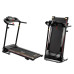 Bominfit JK1609A Folding Treadmill 2.5HP Motor 12km/h Max Speed 120kg Weight Capacity 14 inch Running Belt bluetooth Music LED Display Installation-free Fitness for Home Gym Workouts