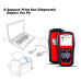 Autel AL619 Car Diagnostic Tool OBD2 Auto Scanner Diagnostic Tool OBD 2 Supported Multiple Languages ABS/SRS System Diagnosis