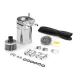 300ML Oil Catch Can Kit Universal Gas Recovery Pot Reservoir Tank Air Filter