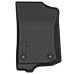 2xFront Floor Mats + 1xRear Floor Mat TPE Rubber For Jeep Wrangle Unlimited JL 4-Door 2018-2023