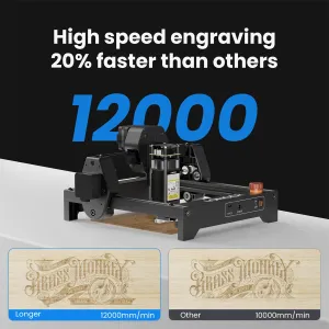 EU/US DirectLONGER RAY5 Mini 5.5W Laser Engraver Cutter 130x130mm Working Area for Wood Acrylic Leather Metal Ceramics DIY Crafting Precise Compact Desktop Machine