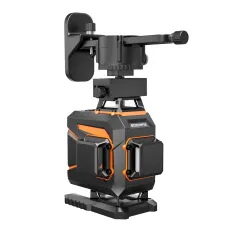 Laser Level GOCHIFIX 4x360 16 Line 4D Self Leveling Green Laser Level Horizontal Vertical Level Tool for Construction Sharp 520 Laser Tube 5.2Ah Rechargeable Battery Pulse Mode & Remote Controller