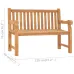 Garden Bench 47.2" Solid Teak Wood