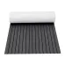 ELuto 240cm x 90cm x 6mm Marine Boat Flooring Faux Teak EVA Foam Boat Decking Sheet Waterproof Gray