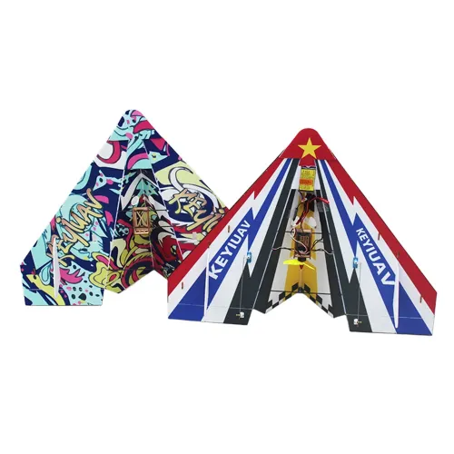 KEYIUAV Lightning / Graffiti 560mm Wingspan Delta Wing PP Magic Board Glider RC Airplane KIT/PNP