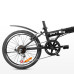 iDeaPlay P12 6-Speed 20 Inch Wheels Mountain Bike Steel Frame V-Brakes Payload 75KG Adult Folding Bicycle