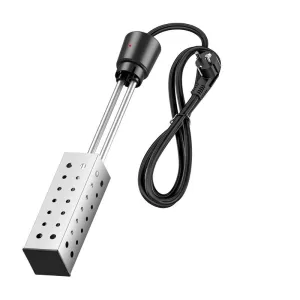 220V Immersion Water Heater 3000W Hot Tub Water Heater with Stainless Steel Shield and Hanging Head for Inflatable Pool Heater Home Tank Travel Winter Kids Pool