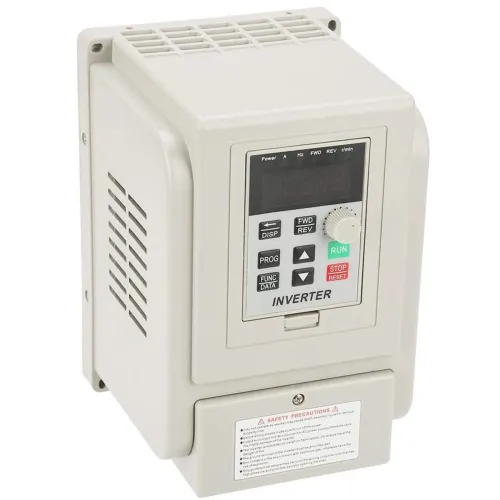 Excellway Universal Frequency Converter Low Voltage PWM Control Open V / F with Single-Phase 220V Input and Three-Phase 220V Output Optional Rated Power 0.75kW/1.5kW/2.2kW/4kW Energy Saving for various Applications