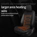 Car Seat Heater Cushion 12V24V Winter Front Single Seat Heating Pad Car Electric Heating Mat Seat Mat Heating Vest Heated Car Seat Cushion for Winter