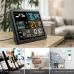 Electronic Weather Station Smart Color Screen Multi-function Alarm Clock Thermometer Hygrometer Weather Forecast Display with Outdoor Wireless Sensor