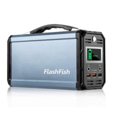FLASHFISH 60000mAh 300W Portable Solar Power Station Emergency Energy Supply Outdoor Travel Camping Power Generator CPAP Battery Recharged