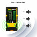 EU/US Direct KAIWEETS LR100G Laser Receiver Compatible with KT360A/B 196ft/60m Range Dual-sided LED Adjustable Beeper
