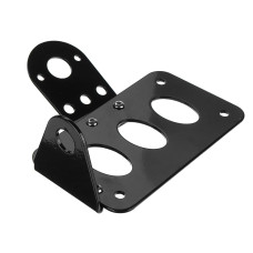 Universal Motorcycle 7/8'' 22mm License Plate Holder Metal License Bracket