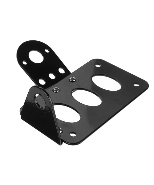 Universal Motorcycle 7/8'' 22mm License Plate Holder Metal License Bracket