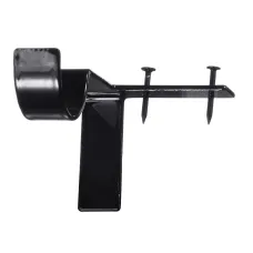 2 Pairs Hang Curtain Rod Holders Bracket Into Window Frame Curtain Rod Brackets