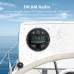 RHYTHM Boat Radio Marine Stereo Source Media Player AM FM Receiver MP3 MP4 Video Play Bluetooth AUX for ATV UTV Cart Motorcycle