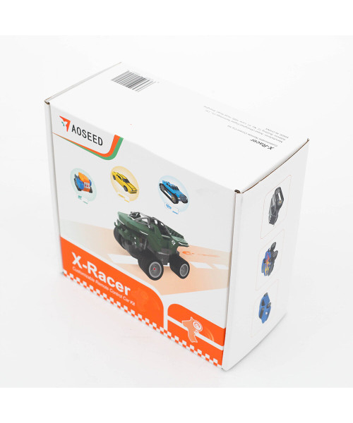 AOSEED X-Racer Toy Creation Kit 330 Pieces Fit for X-Maker 3D Printed Remote Control Car Assembly STEM Educational DIY Fun