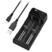 I2 Dual-Slot USB Charging Li-ion Battery Charger Quick Charging For Flashlight RC Toys Home Tools Batteries