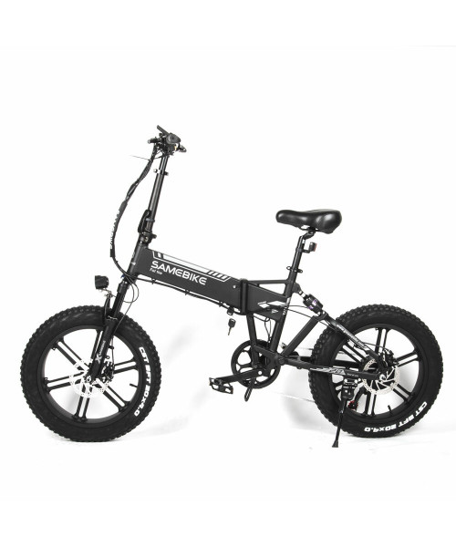 SAMEBIKE XWLX09 10Ah 48V 500W 20 Inches Moped Electric Bike Smart Folding Bike 80-90km Mileage Max Load 150-180kg
