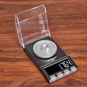 Portable High Precision Multifunction Digital Measuring Scale Jewelry Powder Weighing LCD Display 0.001g Accuracy 50g Range USB AAA Battery