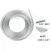 25Ft Coil Roll of 3/16"OD Steel Zinc Brake Line Fuel Tubing Kit with 16 Fittings Replacement Accessories