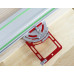 ENJOYWOOD Aluminum Alloy Adjustable Track Square Track Saw Rail Guide Rail Track Square Track Engraving Machine Woodworking Tools