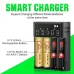 K4 4-Slot with USB Port Universal Rechargeable Li-ion Battery Charger for Flashlight RC Toys Home Tools Batteries Cell