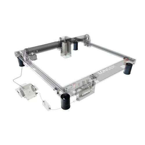 LONGER Raiser for Laser B1 Engraver Height Raiser Adjustable Stackable Extension Columns 50mm Height Increase for Tall Objects and Cylindrical Engraving