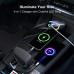 Bakeey Retractable 131W 4 in 1 2-Port USB PD Fast Charging Car Charger Adapter with iP+Type-C Telescopic Cable for iPhone 16 16 Pro 15 14 13 Pro Max for Samsung Galaxy Z Flip6 for Xiaomi MIX Fold4 for Huawei Mate XT