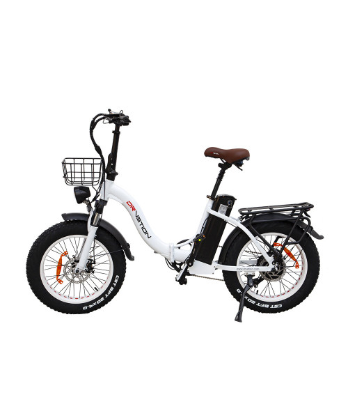 DRVETION CT20 Electric Bike 48V 15AH Battery 750W Motor 20*4.0inch Fat Tires 40-80KM Max Mileage 150KG Max Load Folding Electric Bicycle