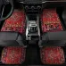 4 Pcs Car Floor Carpets Persian Style Set Front and Rear Carpets Pattern Printed Car Interior Foot Mats for Most Cars Trucks SUVs