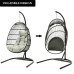 HUOJI HW002B Foldable Swing Chair with Stand