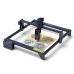 ATOMSTACK A5 M50 APP Control Dual-Laser Laser Engraving Cutting Machine Laser Engraver Cutter 5.5W Output Power Fixed-Focus 304 Mirror Stainless Steel Engraving DIY Laser Marking for Metal Wood Leather Vinyl