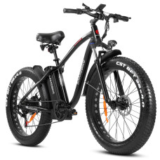SAMEBIKE YY26 15Ah 48V 750W 26*4.0 Inches Electric Bike Smart Bike 100-120km Mileage Max Load 150kg With Dics Brake