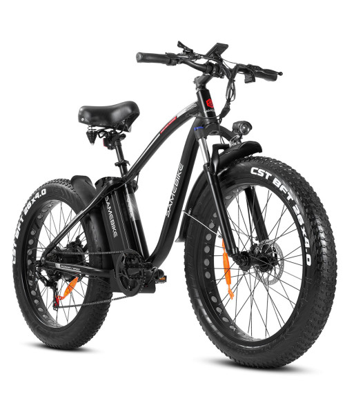 SAMEBIKE YY26 15Ah 48V 750W 26*4.0 Inches Electric Bike Smart Bike 100-120km Mileage Max Load 150kg With Dics Brake