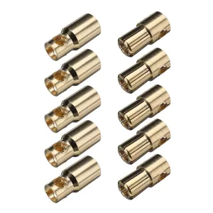 5 Pairs 3.5/6.0/8.0mm Bullet Connector Banana Plug Spare Part for RC Battery Motor