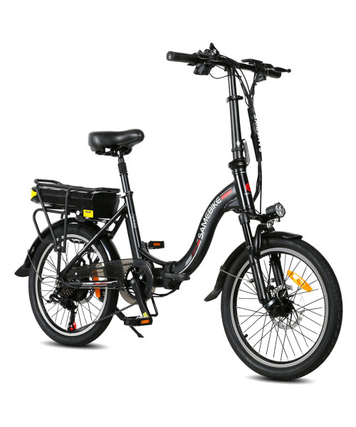 SAMEBIKE JG20-FT 36V 12AH 350W Electric Folding Bicycle 20 Inch 70-80KM Mileage Range Max Load 150KG