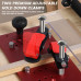 ENJOYWOOD Hooked On Wood Precision Router Table Rail Coping Sled Woodworking Professional Rail Guide Safety Coping Sled for Cabinet Door Joints / Drawer Fronts