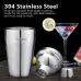 Godmorn Cocktail Shaker Set Bartender Kit 304 Stainless Steel Martini Shaker and Strainer
