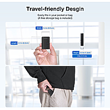 BlitzMax BM-LE505 bluetooth Adapter bluetooth Transmitter Receiver 2 in 1 Mini Wireless with 3.5mm Audio Cable Dual Link Apt Adaptive bluetooth Adapter for PC TV Car Gym