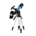 AOMEKIE 120X 70mm Refractor Astronomical Telescope with High Tripod for Kids Adults Astronomy Beginners AO2017