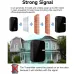 1-to-1 Wireless Music Doorbell IP44 Waterproof 200 Meters Long Range Remote 38 Music Easy Installation Smart Home Battery Operated Door Bell EU Plug Pager