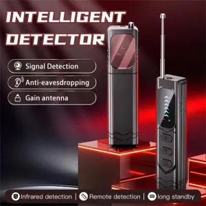 T17 Camera Detector Wireless Signal Infrared Scanner Anti-Positioning Monitoring Hotel Anti-Sneak Peek Detector 5-level Sensitivity Adjustable