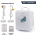 Stealth JRE100 Mini Fridge for Bedroom 4 Liter/6 Can Small Refrigerator AC/DC Cooler & Warmer for Dorm Car Office, Portable Compact Skincare Fridge for Skin Care Cosmetic Makeup Beverage